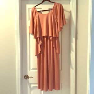 ASOS Maternity Flutter Sleeve Dress